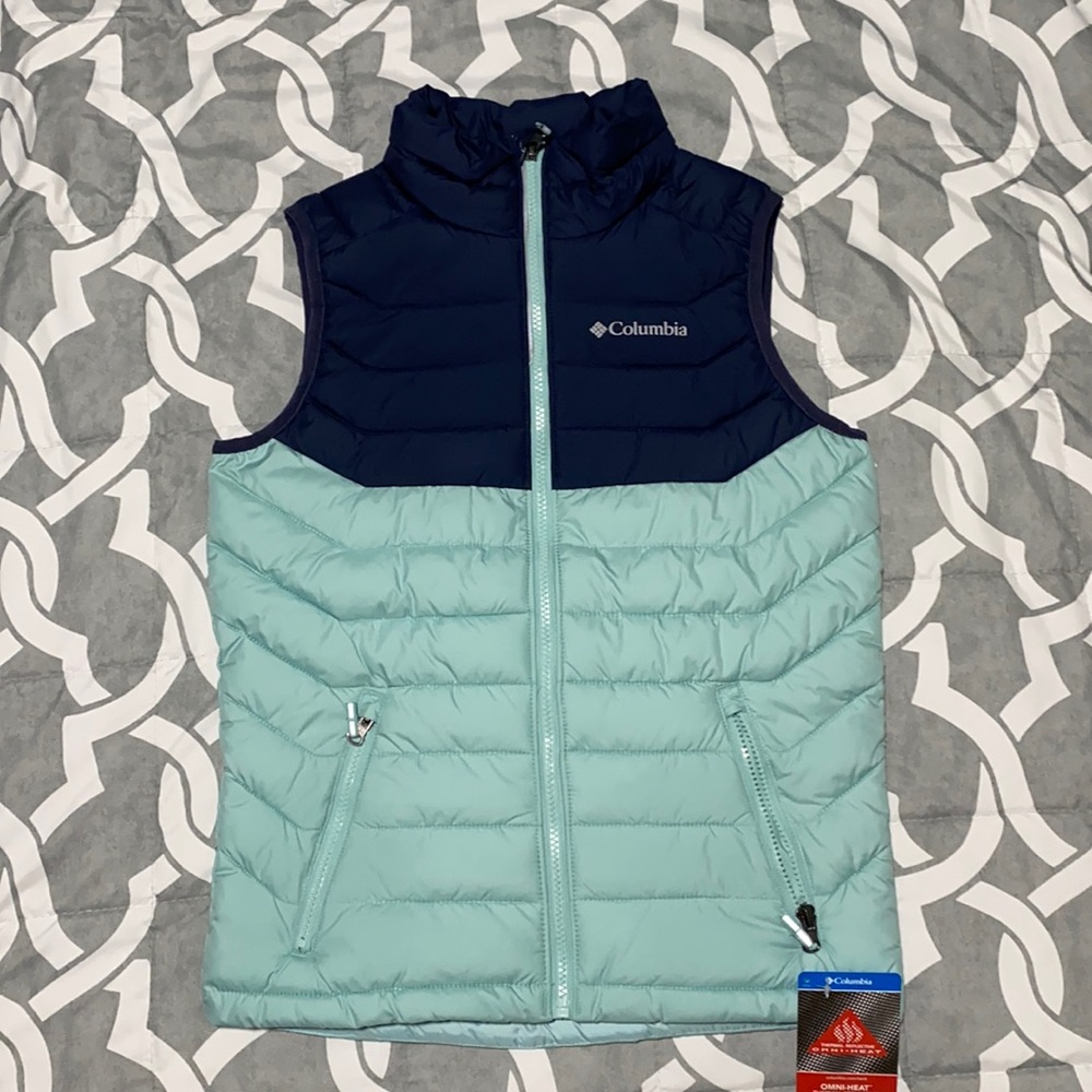 Columbia youth omni heat thermal reflective vest